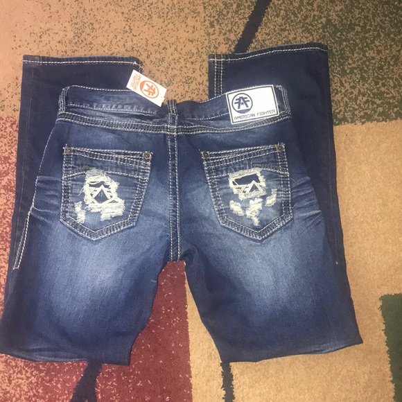mens american fighter jeans